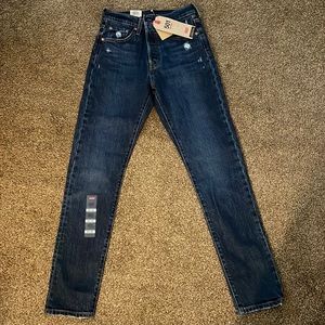 Levi’s 501 Women’s High rise skinny Jeans size 25X30
